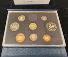 1990 Bailiwick Of Guernsey 8 Piece Proof Coin Set