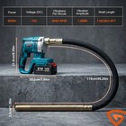 600w Cordless Handheld Concrete Vibrator For Makita 18v Battery Construction New