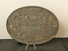 City Mutual Zinc Fire Mark St  Louis 1860 s Antique Original Tucson Estate