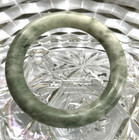 Vintage Nephrite Jade Bangle Bracelet 57mm Small