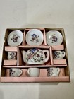 Vintage Toy China Tea Set Made In Japan With Box 9 Pieces Child s Tea Party