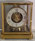 Vintage 1958 Lecoultre Atmos Heritage Clock Running Rare Original Green  G2u
