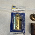 Lot Vintage Antique Assorted Lamp Chandelier Light Hardware Parts Repair Restore