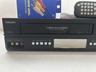 Philips Dvp3345vb f7 Vcr   Dvd Combo Vhs Recorder Player W remote Tested Works 