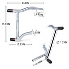 Saddlebag Guard Rails Bag Guards Front Highway Engine Guard For Harley Touring