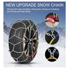 2pcs Snow Chains For Suv truck car In Snow  Sand  Mud And Ice  Universal Kn130