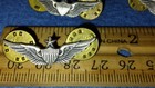 Lot Of 10 - Aviation Senior Pilot Mini Wings 1 1 4 Inch Pins - New 