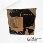 Sama Sv-01 Black Mid Tower Atx Gaming Pc Computer Case