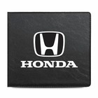 Honda Logo Car Auto Insurance Registration Black Pvc Document Holder Wallet
