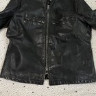 Vintage 1960s Brooks Leather Sportswear Motorcycle Leather Jacket Men s Xl Moto