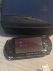 Sony Psp-1001 Console Bundle W  Games And Movies Case Chargers