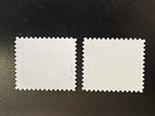 2- Off Paper  Used     4806a -  Inverted Jenny Bi-plane  2 Stamp  Off Center 