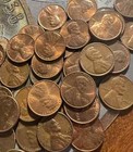 Lincoln Memorial Copper Cent Penny Coin 5lb Bulk Lot 1959 To 1982 Estate Sale