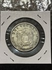 1930 Ecuador Dos Sucres 0 720 Silver Coin Vf Condition 