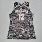 Georgetown Hoyas Jersey Men 50 Nike Jordan Player Issue Game Worn Armed Forces