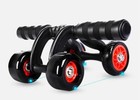Fodoto 4-wheel Ab Roller Abdominal Exercise Roller  auto Rebound 