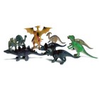 10 Pc Realistic Jurassic Dinosaur Figures Playset Kit For Kids Cake Topper Toys