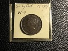 1859 8 Wide 9 Canadian Cent High Grade Nice Original Old Collection Canada