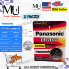 1 X Fresh Stock Panasonic Cr2032 Lithium Battery 3v Coin Cell Exp  2034  Free Sh