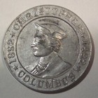 1893 World s Columbian Expo Souvenir Token - Perpetual Calendar  a  - Eglit-415