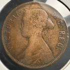 1872 H 1 One Cent Newfoundland Low Mintage 