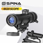 4x20 Sight Tactical Rifle Scope With Bdc Turret Mil-dot Reticle