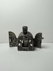 Vintage Old Buddhist Tibet Silver Niche Shrine Gau Ghau Box Amulet Pendant