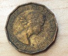 1953 Great Britain 3 Pence