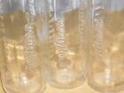Vintage 3  6 1 2  High Evenflo  8 Oz Glass Baby Bottles