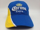 Corona Extra Cerveza Mexican Beer Adjustable Hat Cap Dad Men Women Blue Yellow