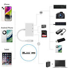 4-in-1 Usb Hub Otg Adapter Mmc Card Reader For Iphone 15 14 13 Ios Android Phone