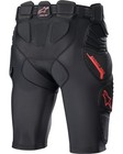 Alpinestars Bionic Pro Mens Protective Shorts Black red Sm