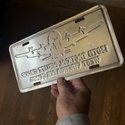 Vintage 130th Tactical Airlift Group West Virginia Airguard License Plate Used