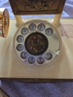 Vintage Deco-tel Rotary Dial Telephone Ornate Regency Style Gold  Victorian
