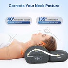 Orthopedic Cervical Neck Therapy Pillow Heat Electric Home Pro Traction Massager