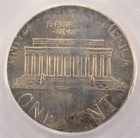 1999-d 1c Lincoln Cent Struck On Clad Dime Planchet Pcgs Ms62