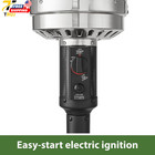 Mainstays 48000 Btu Propane Gas Outdoor Freestanding Metal Patio Heater Black