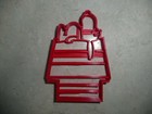 Snoopy On Dog House Doghouse Peanuts Cookie Cutter Usa Pr3975