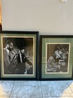 5 Piece Framed Black   White Jazz Musician