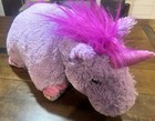 Pillow Pets - Colorful Purple Floral Unicorn Plush Toy Stuffed Animal pillow