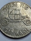 Rare Town Tub Car Wash Token Chelan Washington Obsolete  pp1