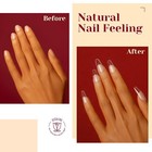 264pcs Clear Coffin Fake Nails With Box rosalind Medium Acrylic Nail Tips Full C