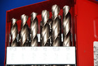 Snap-on New 25 Pc Jobber Length Metric Size 118   Point Drill Bit Set  1-13 Mm 