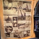 Vintage Movie   Celebrity Newspaper Clippings Lot W  Photos   Advertisements