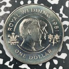 1981 Bermuda  1 Dollar Lot f8527 High Grade  Beautiful  Charles   Diana