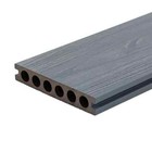 Outdoor Waterproof 1 x5 4 x8 Ft grey Hollow Composite Decking Board 3-pack 