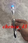Newest Doctor Who 10th Metal Sonic Screwdriver Nawya Replica Led Crackle Painted