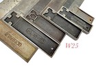 Carpenter Woodworking Various Metal Try Squares Stanley Disston Sargent