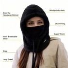 Warm Thermal Windproof Balaclava Ski Hood Motorcycle Face Cover Polar Fleece