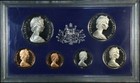 1975 Australia - Official Proof Set  6  -  Orig  Ram Case - Beauty 